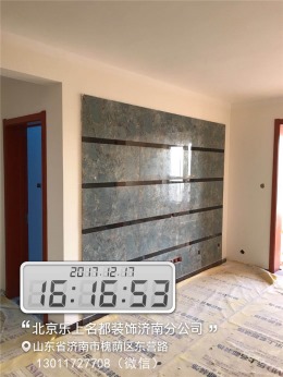 绿地香榭丽陈哥家施工工地实景照——乐上名都装饰