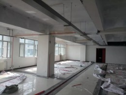 【实景工地】中铁财智中心1号楼12楼