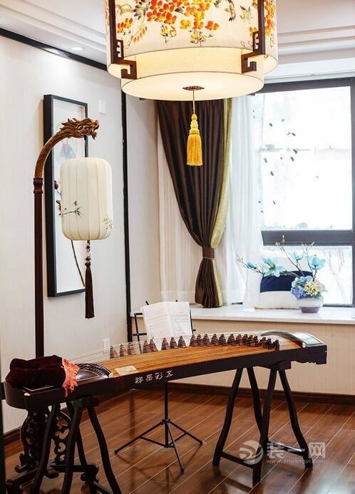 佛山佰德广场78平米两室一厅样板间---古筝区域