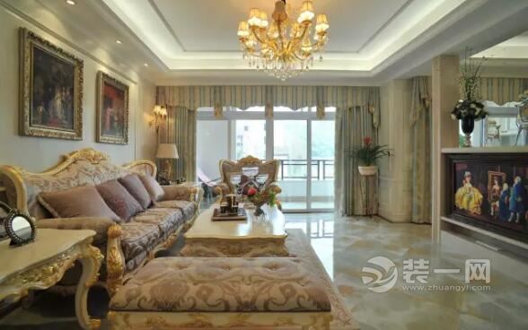 160㎡欧式古典复式楼装修效果图
